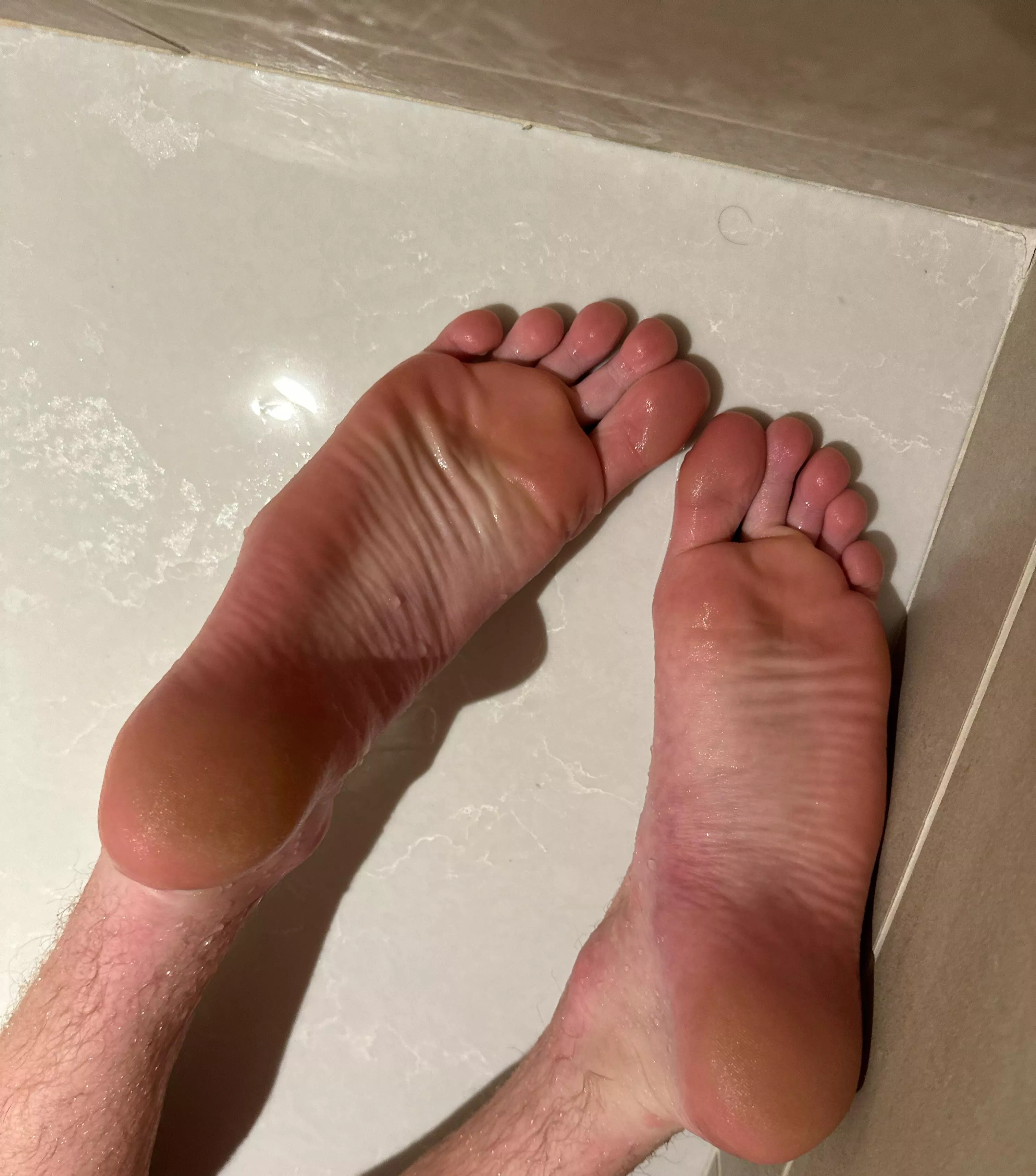 wet soles