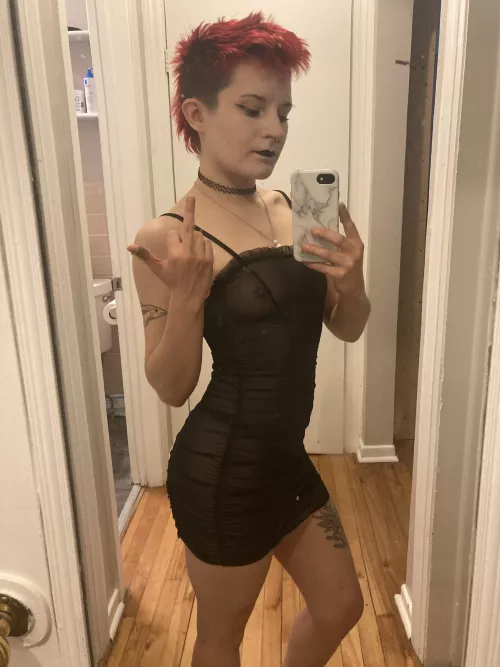 What I wore to ruin a worthless slut last night. You wouldn’t stand a chance