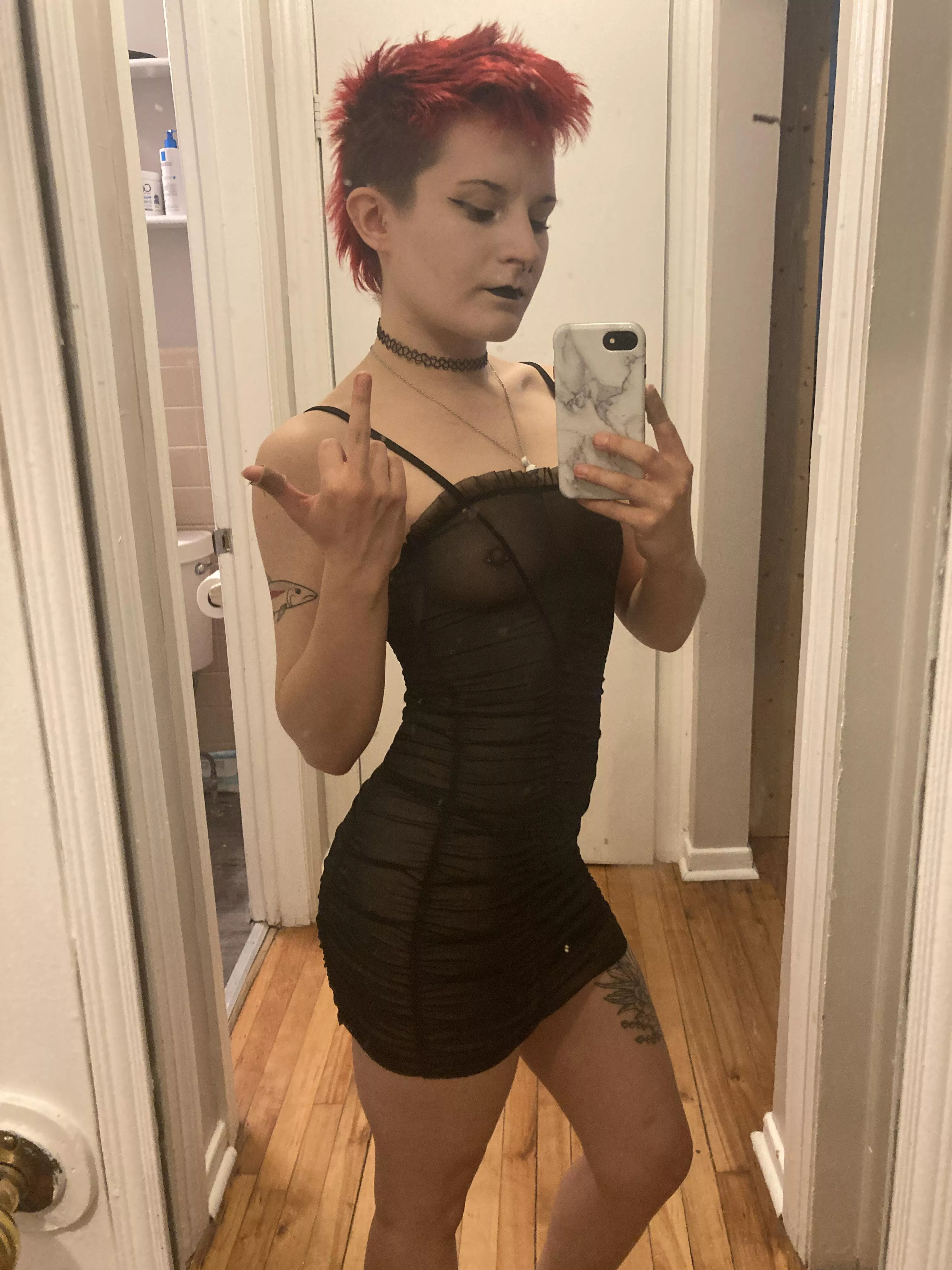 What I wore to ruin a worthless slut last night. You wouldn’t stand a chance