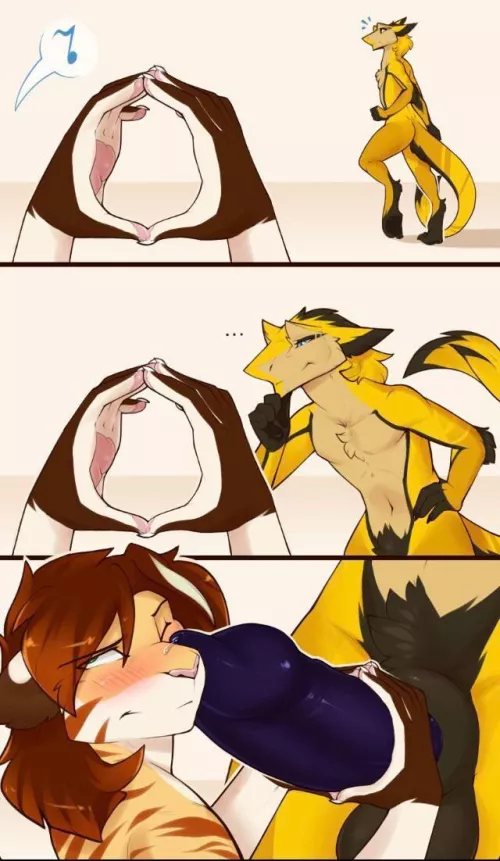 When you want to do that muzzle thing, but he has different ideas (DLW)