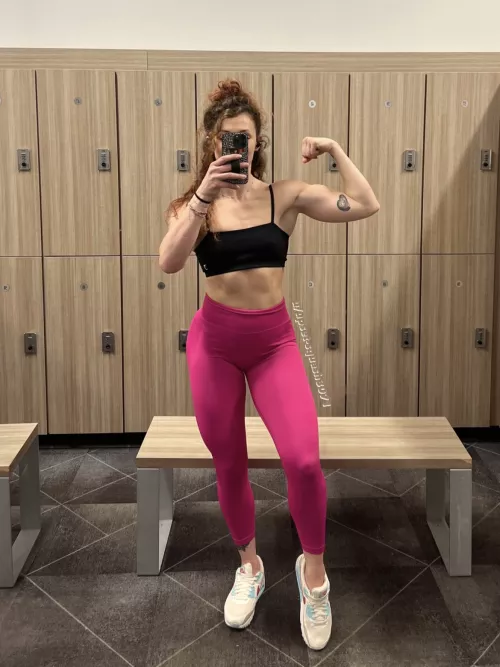 working on those gains