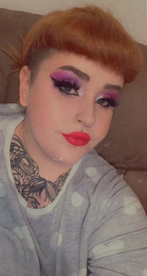 Yesterdays cheeky look