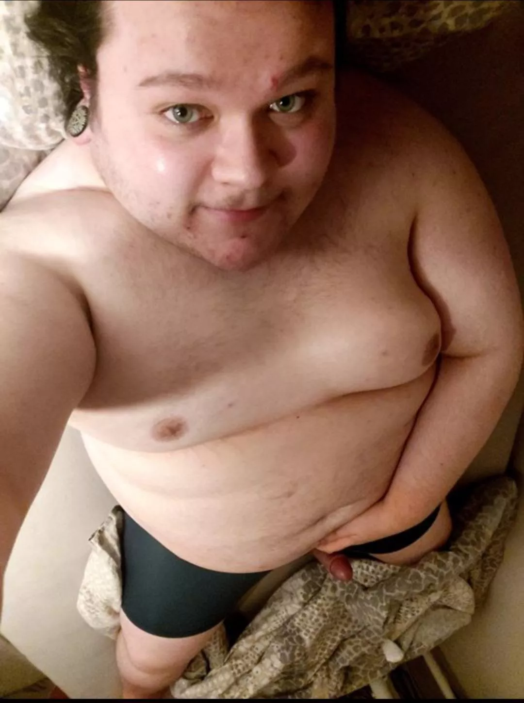 A virgin who is super horny