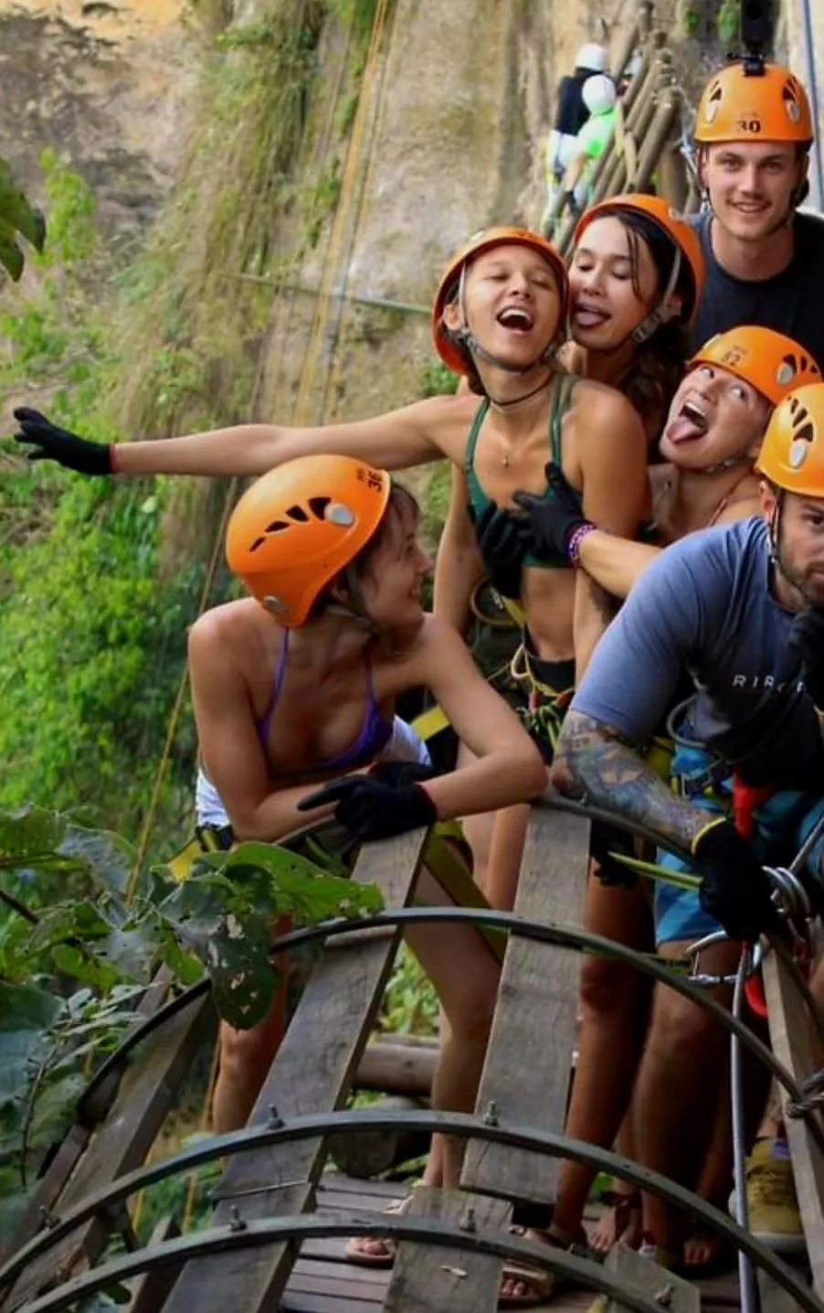 Acting slutty with my friends