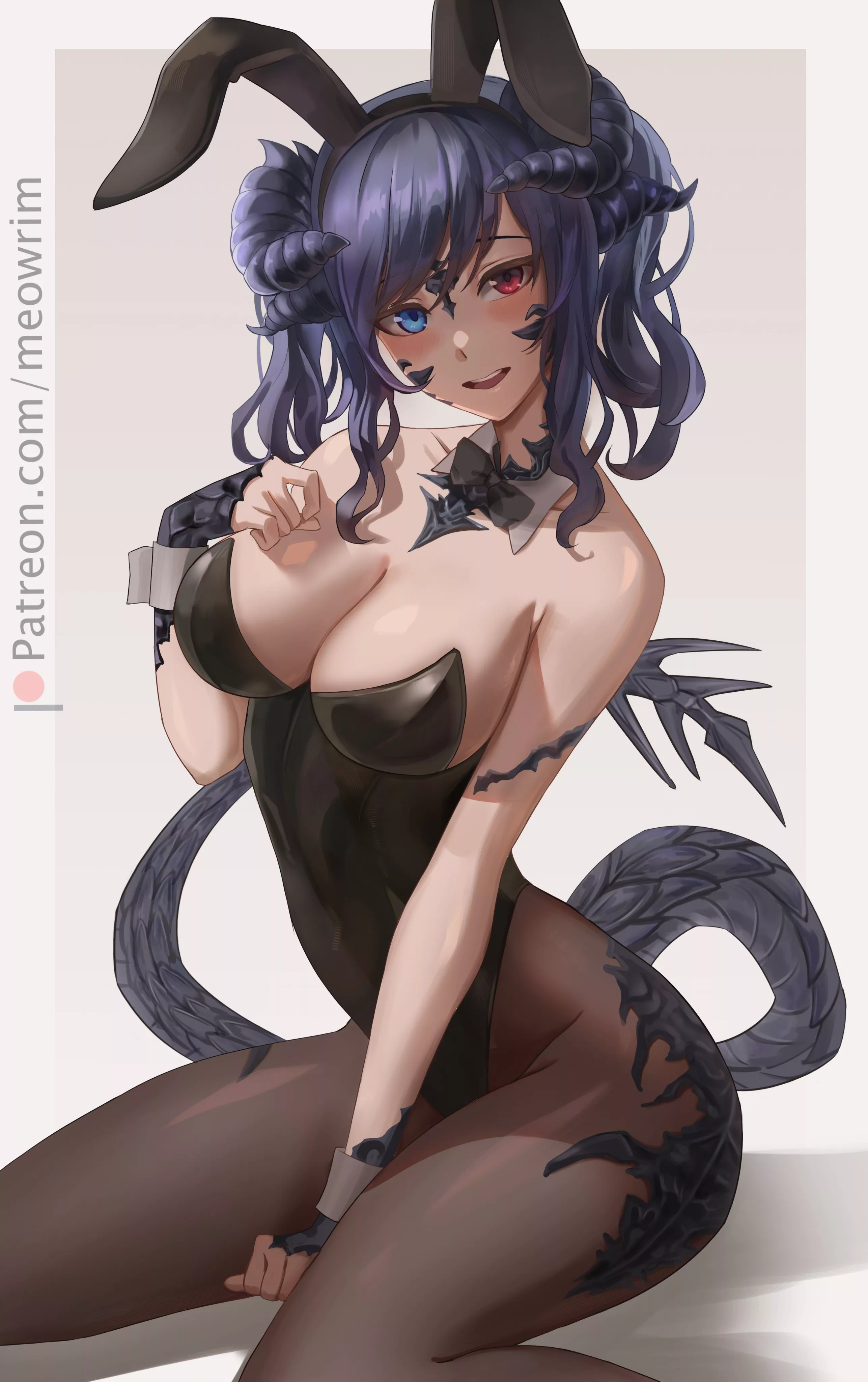 Au Ra Bunny Girl (Meowrim ) [Original]