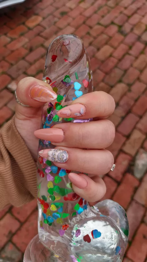 Beautiful nails even make being horny better.