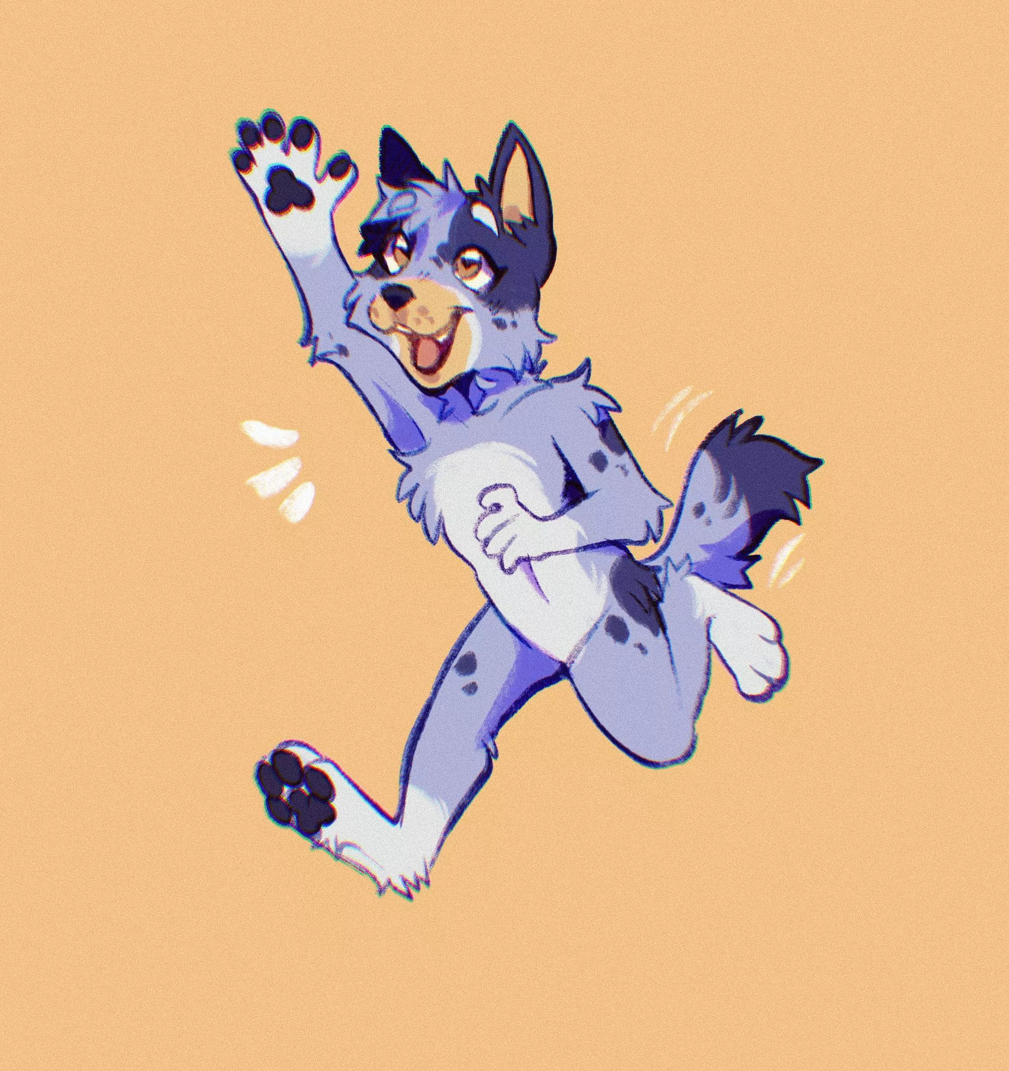 BLUEYYYY (art by me!)