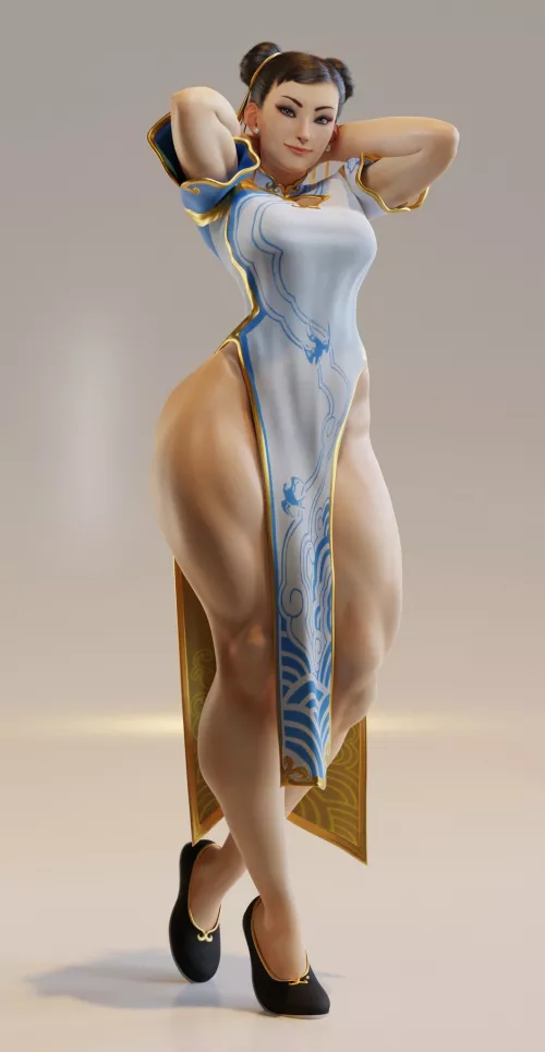 Chun-Li is here to save some lives (Batesz) [Street Fighter]