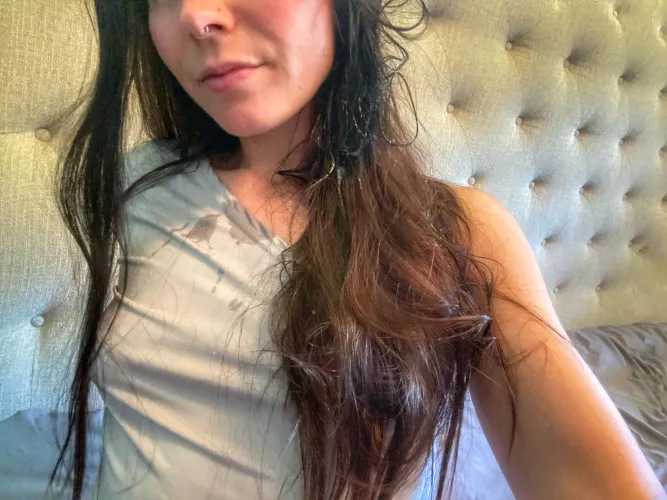 Cum in hair doesn’t brush out easy! (f) OC