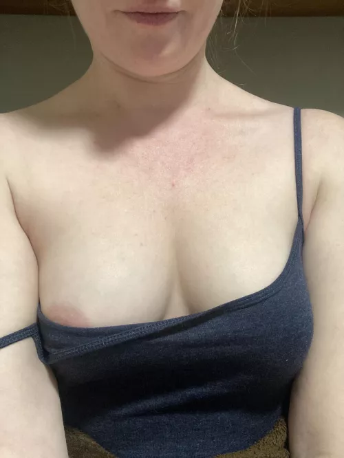 Damn my strap slipped 😁😏