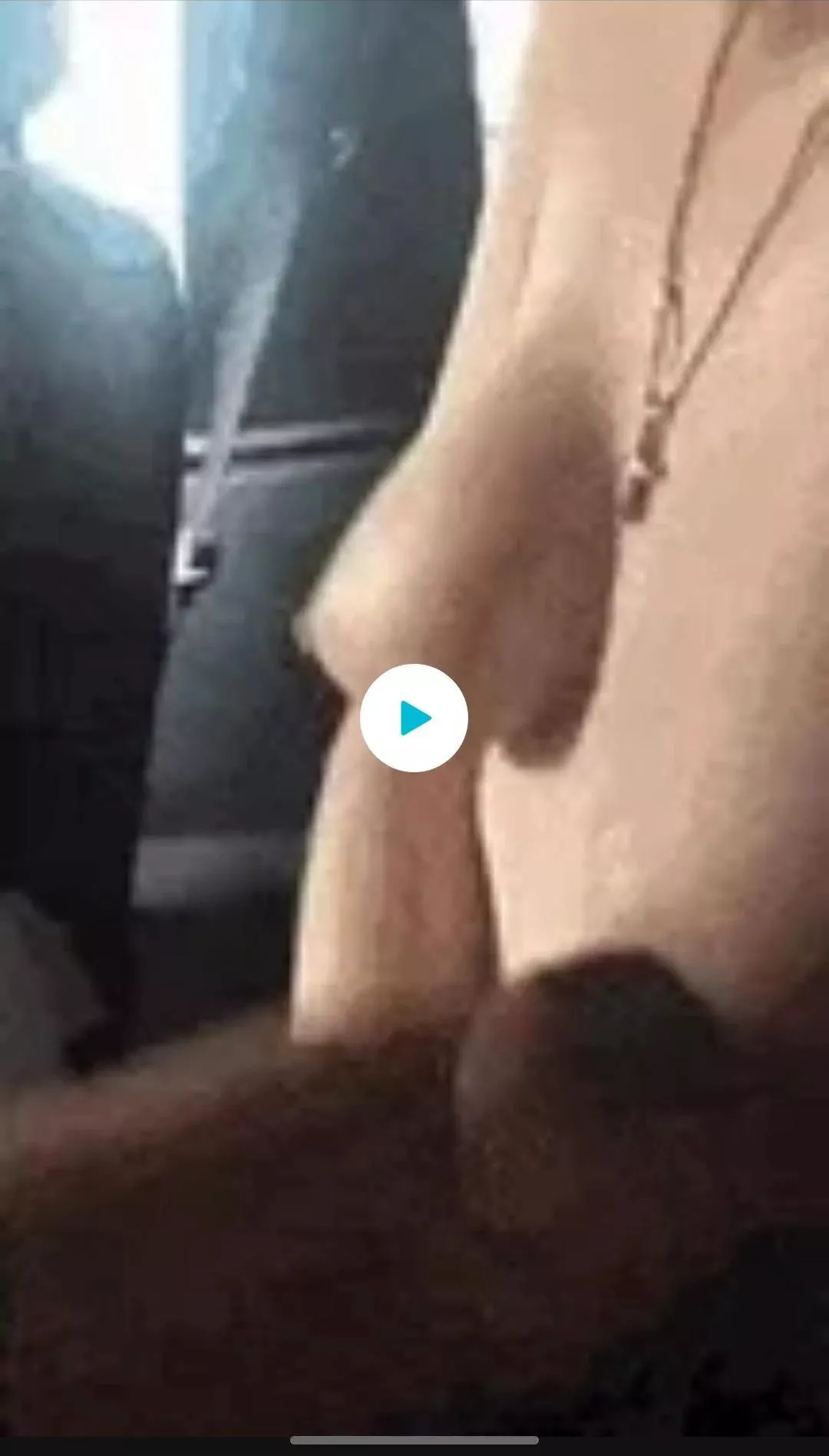 Deleted video of a girl with big titties giving a handjob in a car and making him bust a load