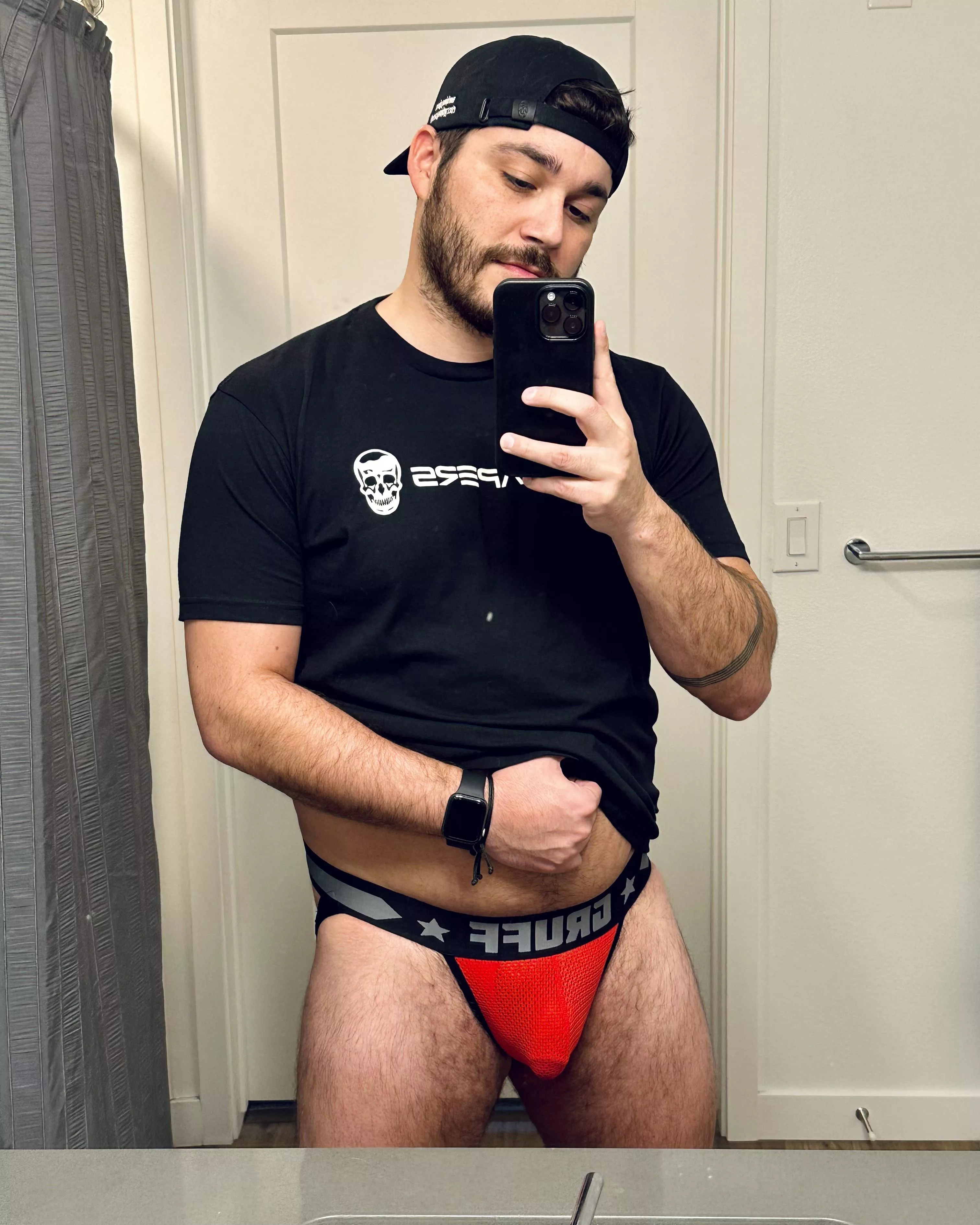 Do we love the new jockstrap?!
