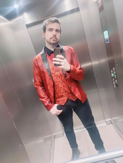 Does red look good on me ? 🫠