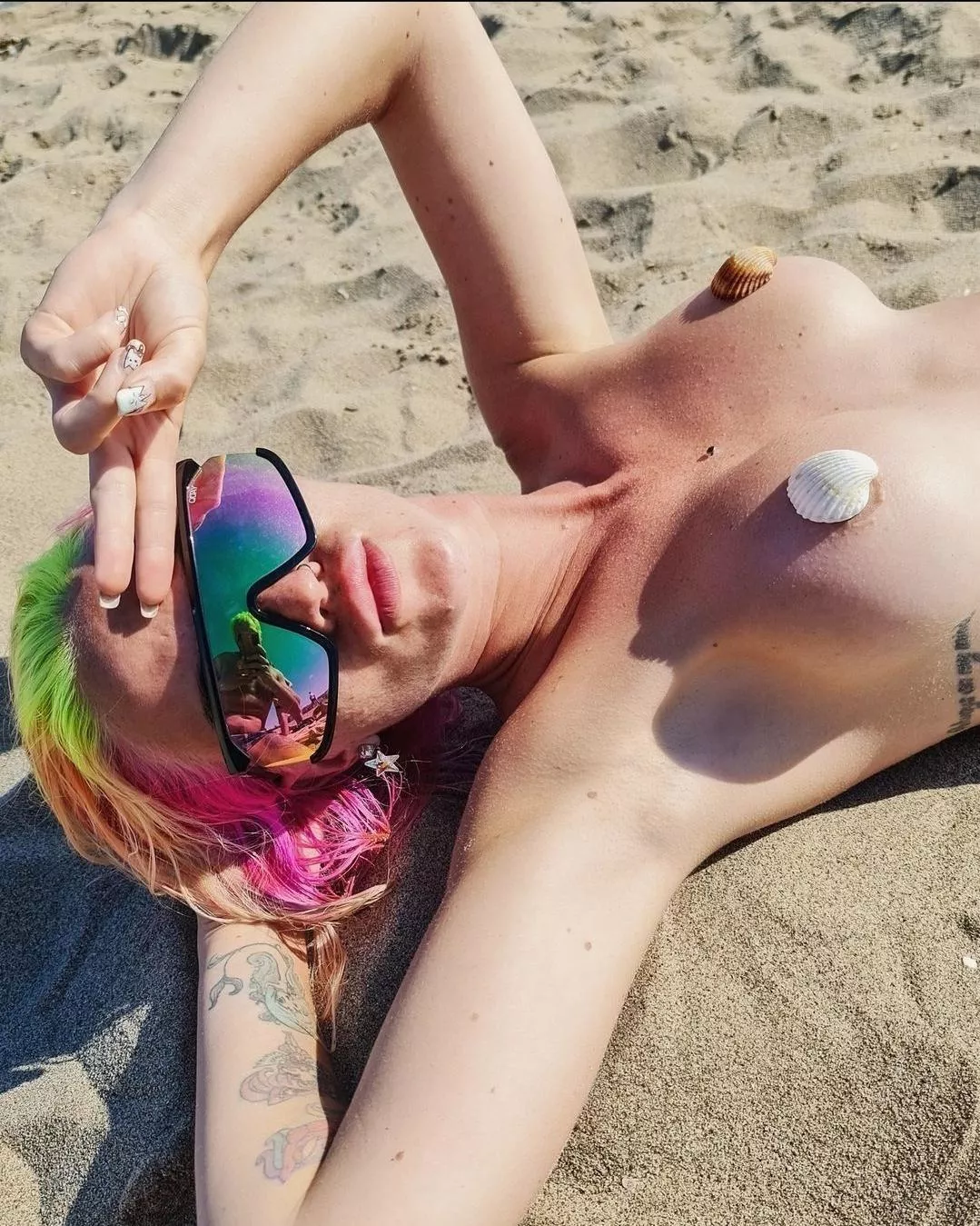 embracing the sunshine