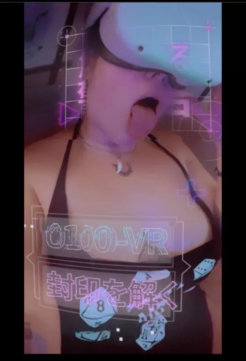 Finally convinced your gf to play with VR…now she doesn’t want to stop.