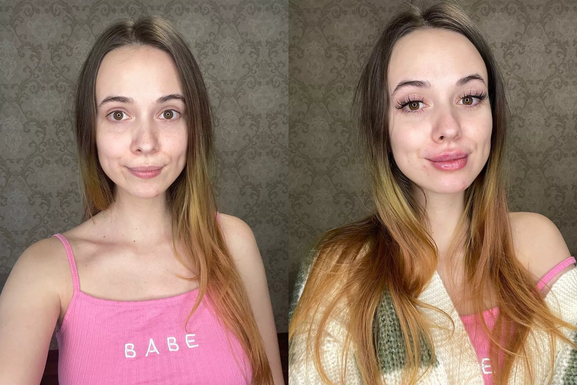 Firstly i made such changes with me hehe Feel a bit weird