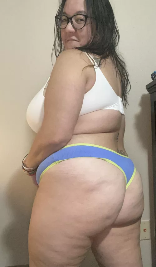 Got a new thong and bra, what are you going to take off first?