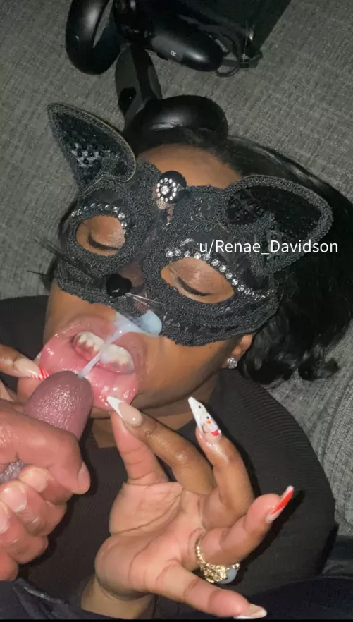 He say open my fucking mouth 🙈💁🏾‍♀️🍼🥛😌