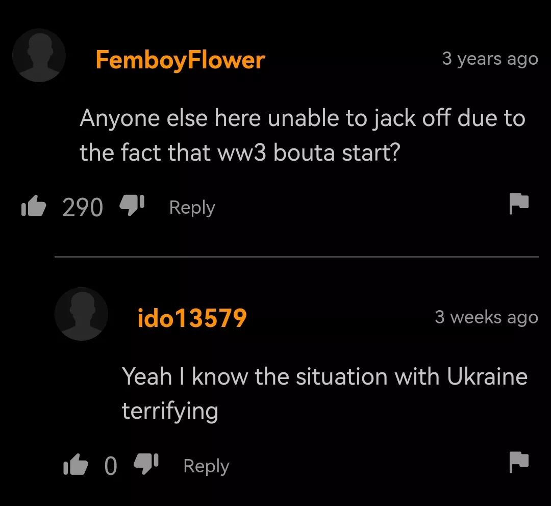 I don't know what to say