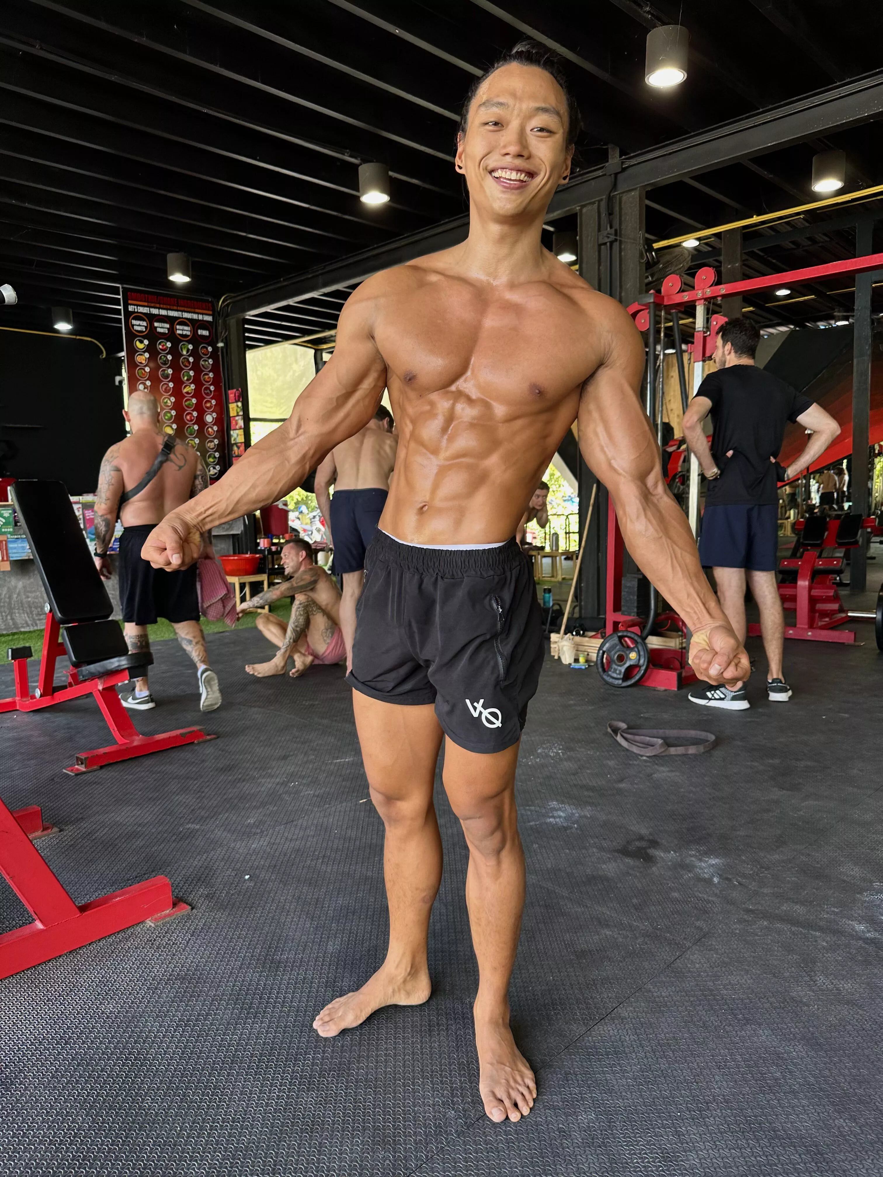 i don't usually smile like this 😅