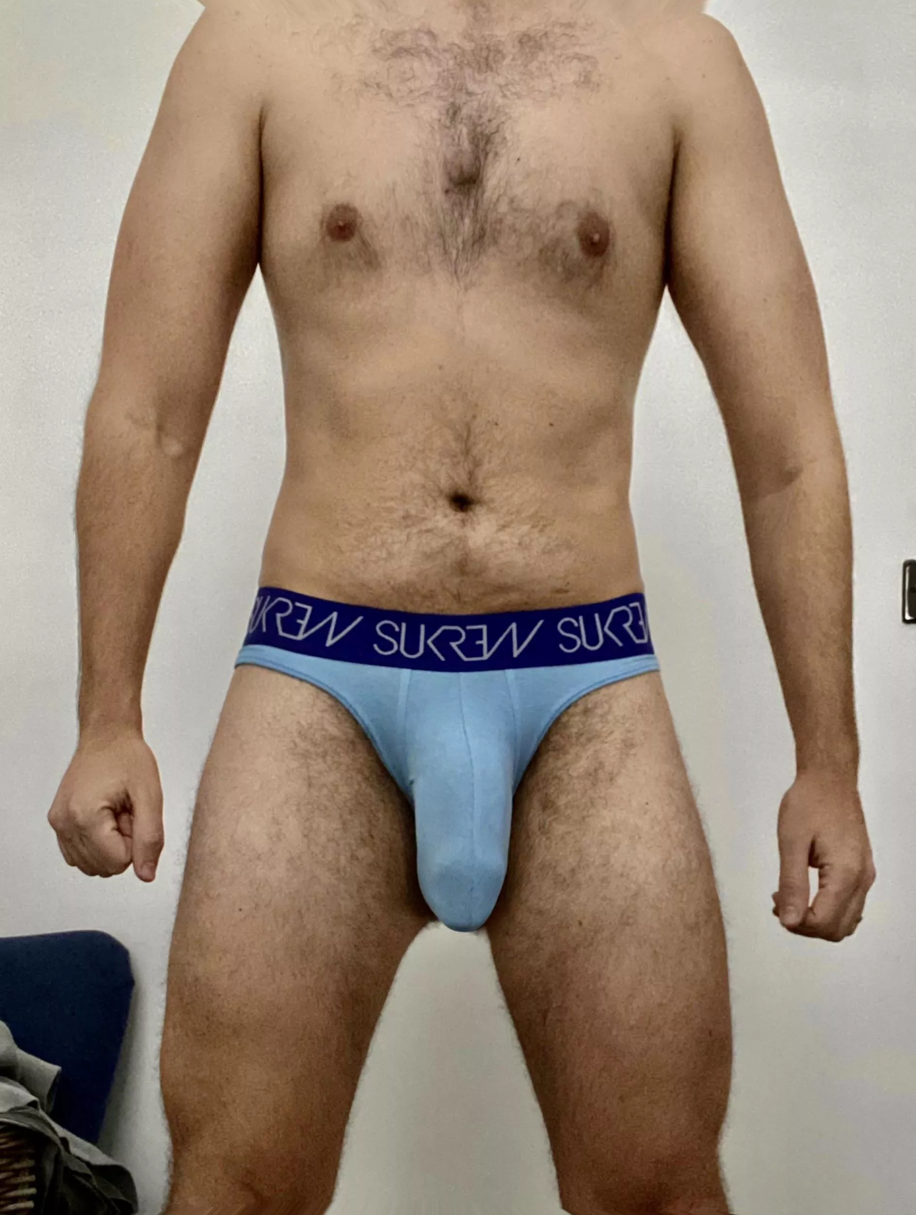 I love bulging in these briefs