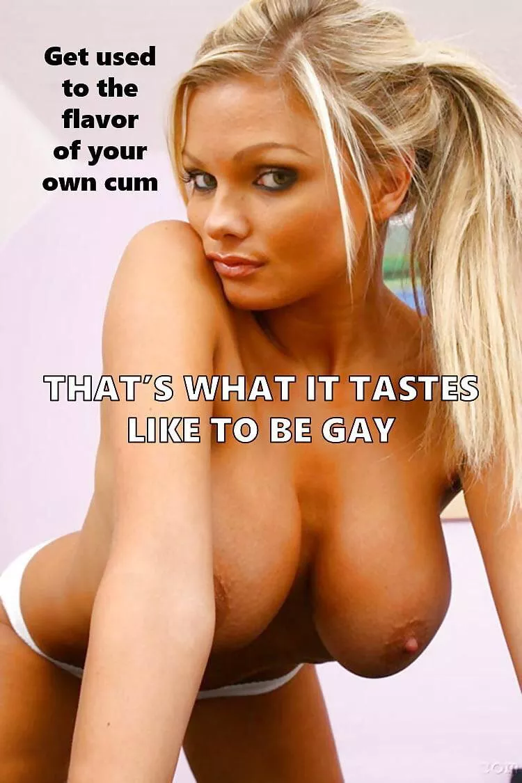 I love the taste of my own cum