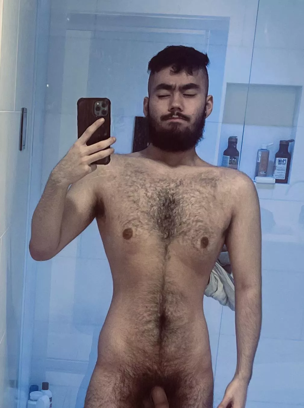 I took the shower later. (20)