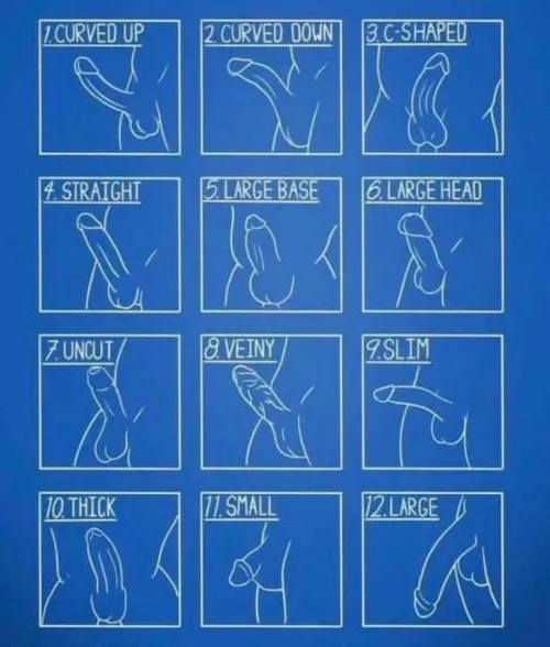 I’ll go first, 1. 3. 8. 10. 12