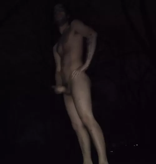 In search for Good dares to do . write 'em down below! (the pic is on a public walkway near a park at night theres noone till now so out here atm!!!)