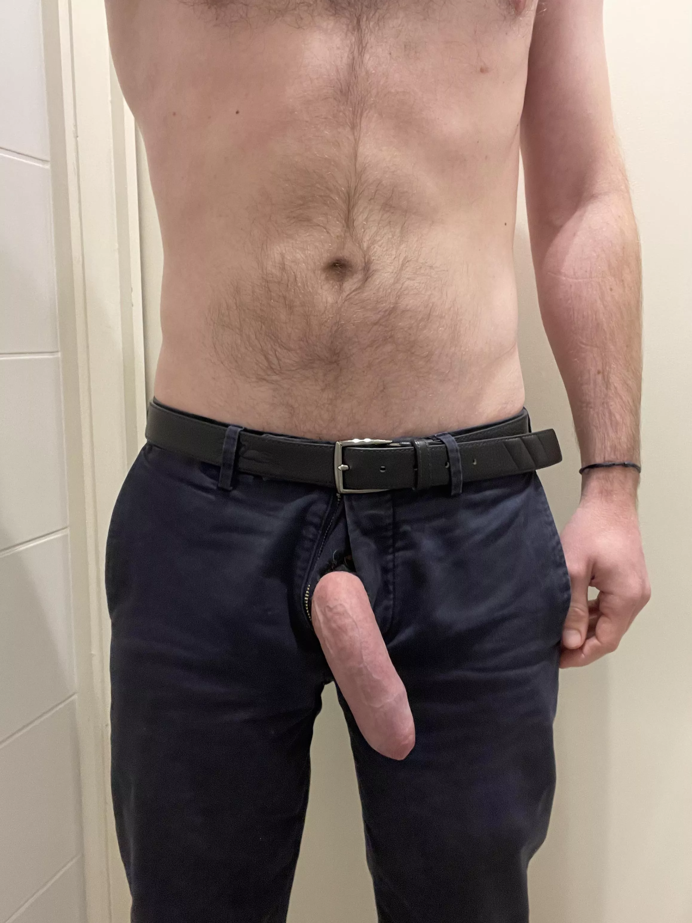 In the bathroom, what do you do?