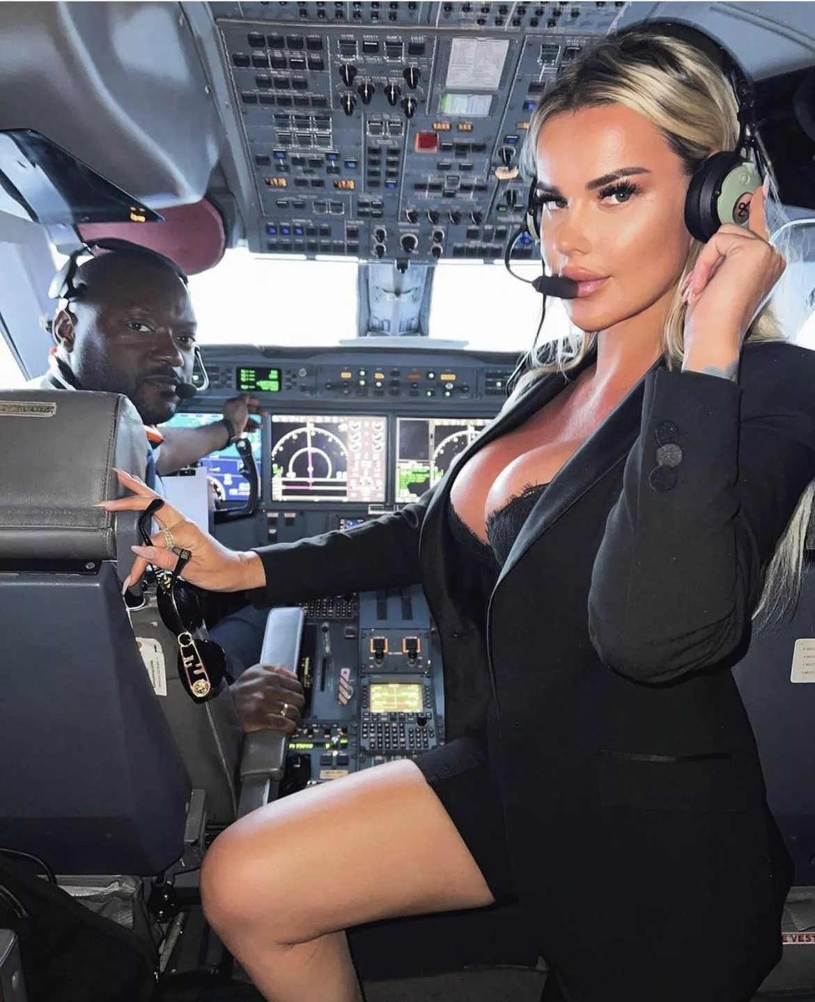 In the cockpit 🇬🇧