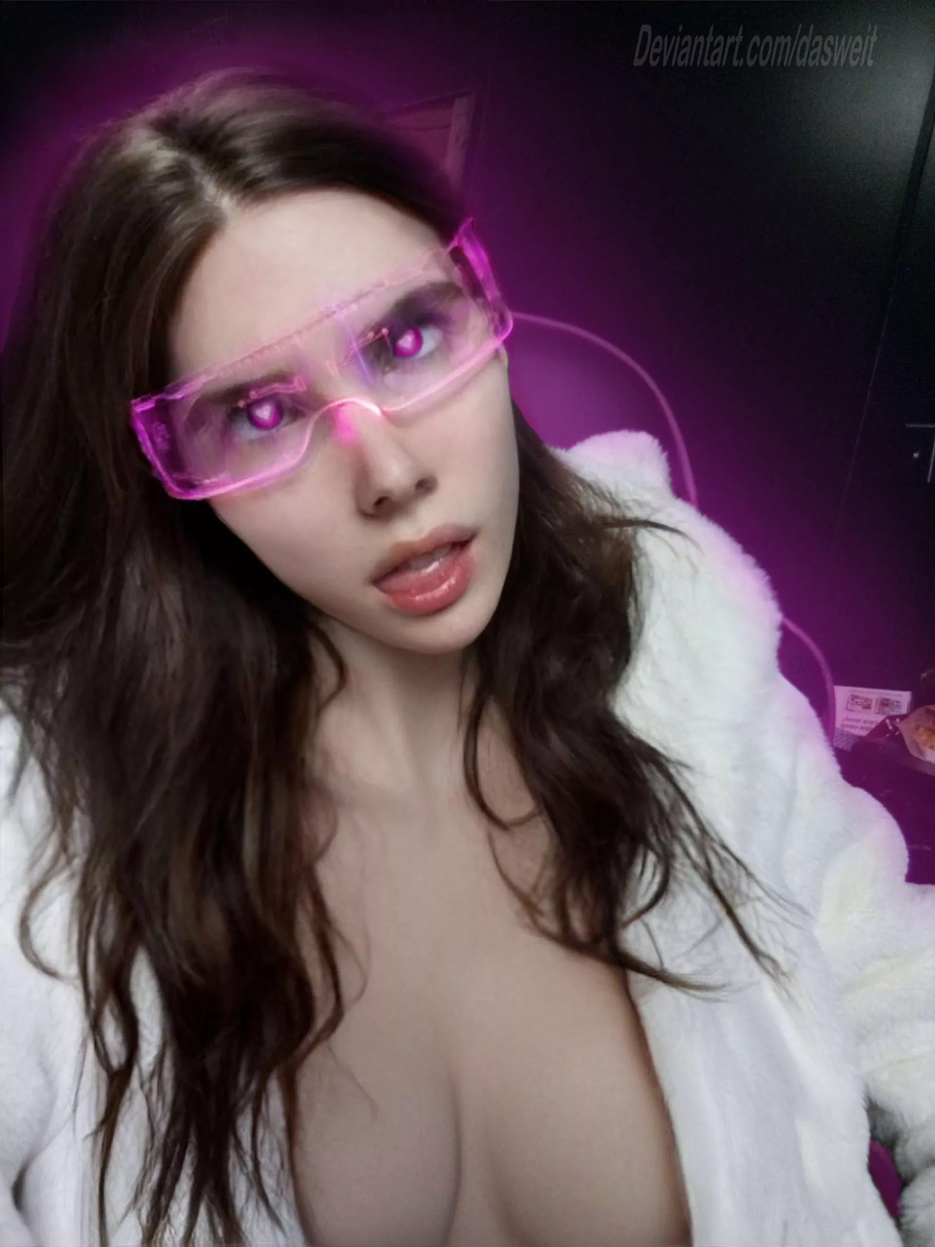 It turns out you really *can* convince me to open my shirt~