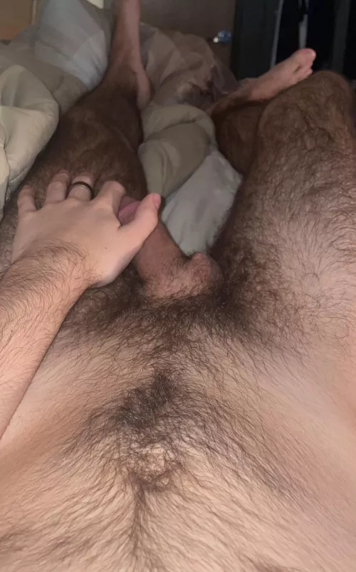 Just laying in bed hbu