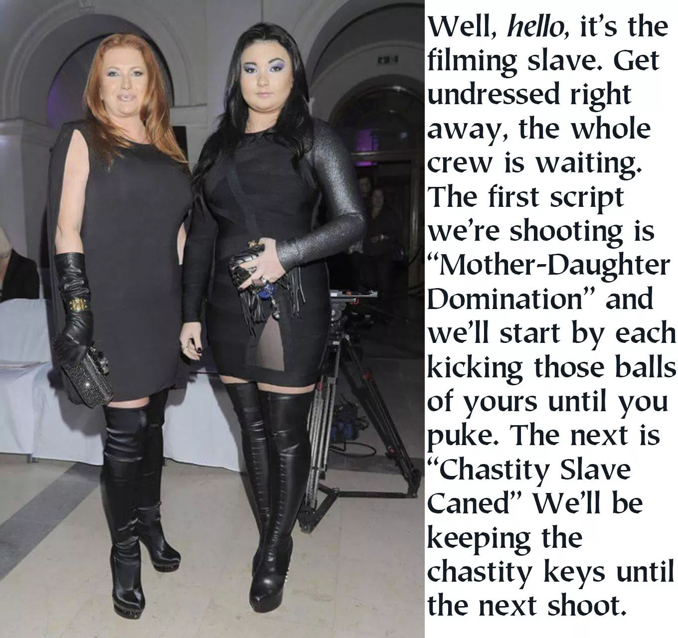 Keeping the keys assures that the crew will never be kept waiting by 