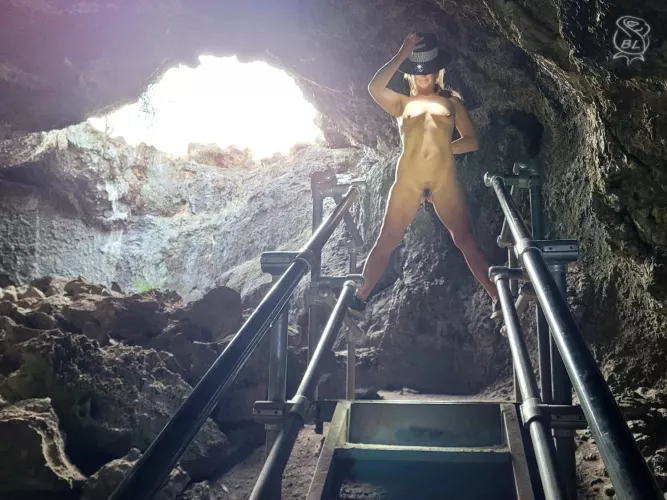 Let's go lava tubing!