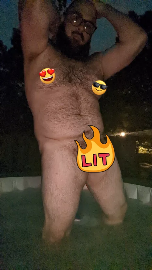 Let's have a hot tub party