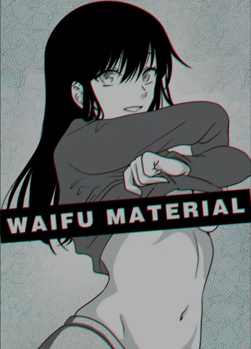 LF Mono Source: waifu material, poster