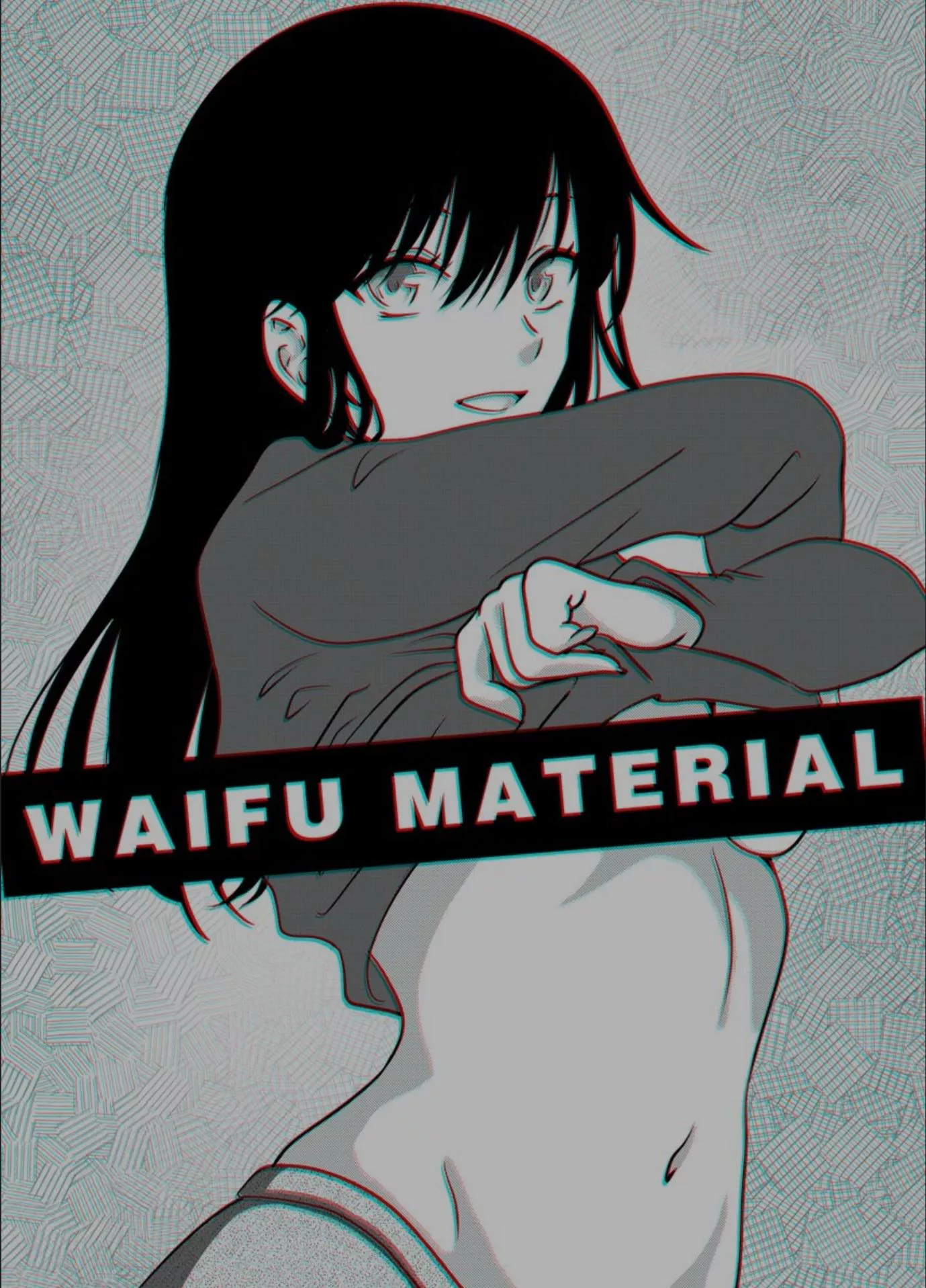 LF Mono Source: waifu material, poster