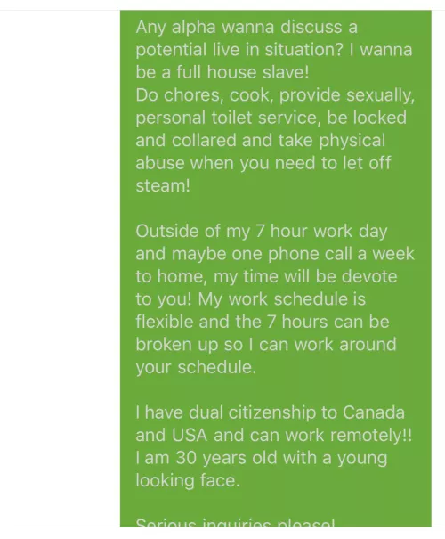 Live-in fag slave 4 alpha man | let’s discuss!