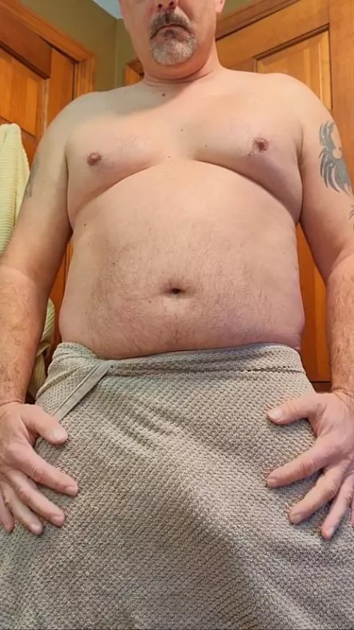 Maybe I've wrapped my towel too tight