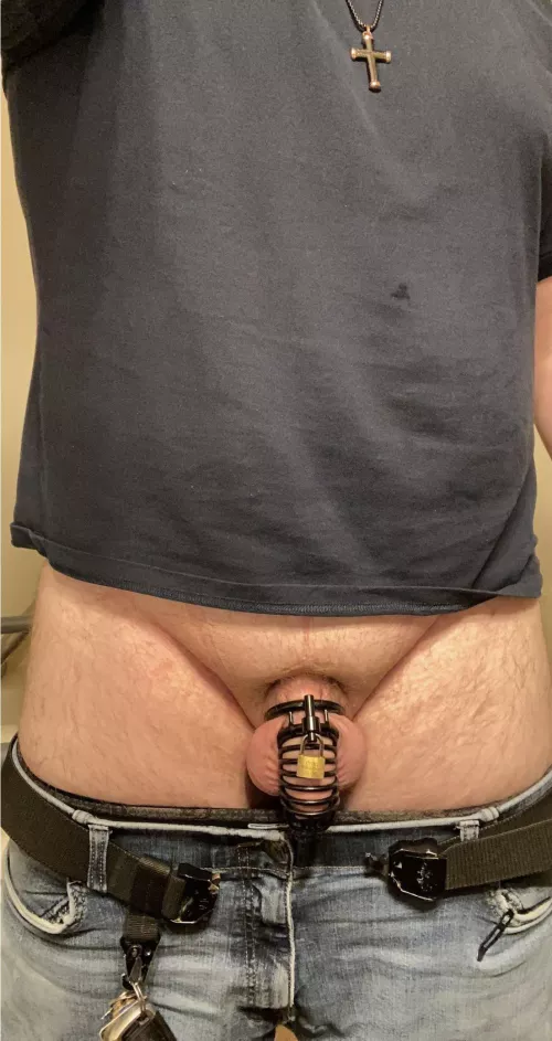 My gf has my keys and I’ve been caged since Thursday. Its been exciting knowing she has complete control over my cock. It has been pretty comfortable but only minor discomfort when I’m hard and have woken up during the night with erections. Im hoping