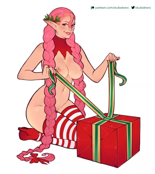 Naked Christmas Elf [H4H]