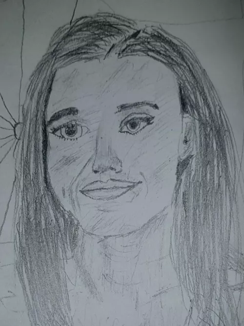 not an ai, just scruffy sketch