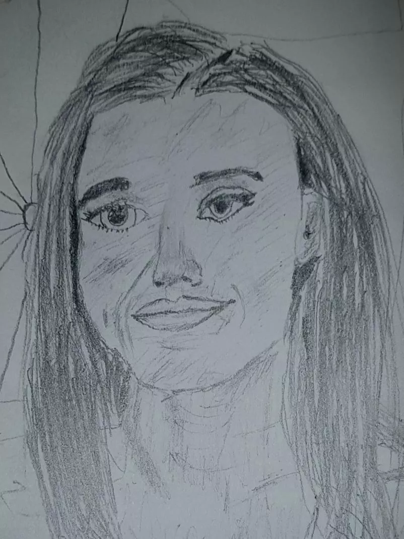 not an ai, just scruffy sketch