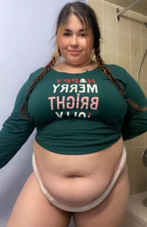 panties can’t contain my belly!