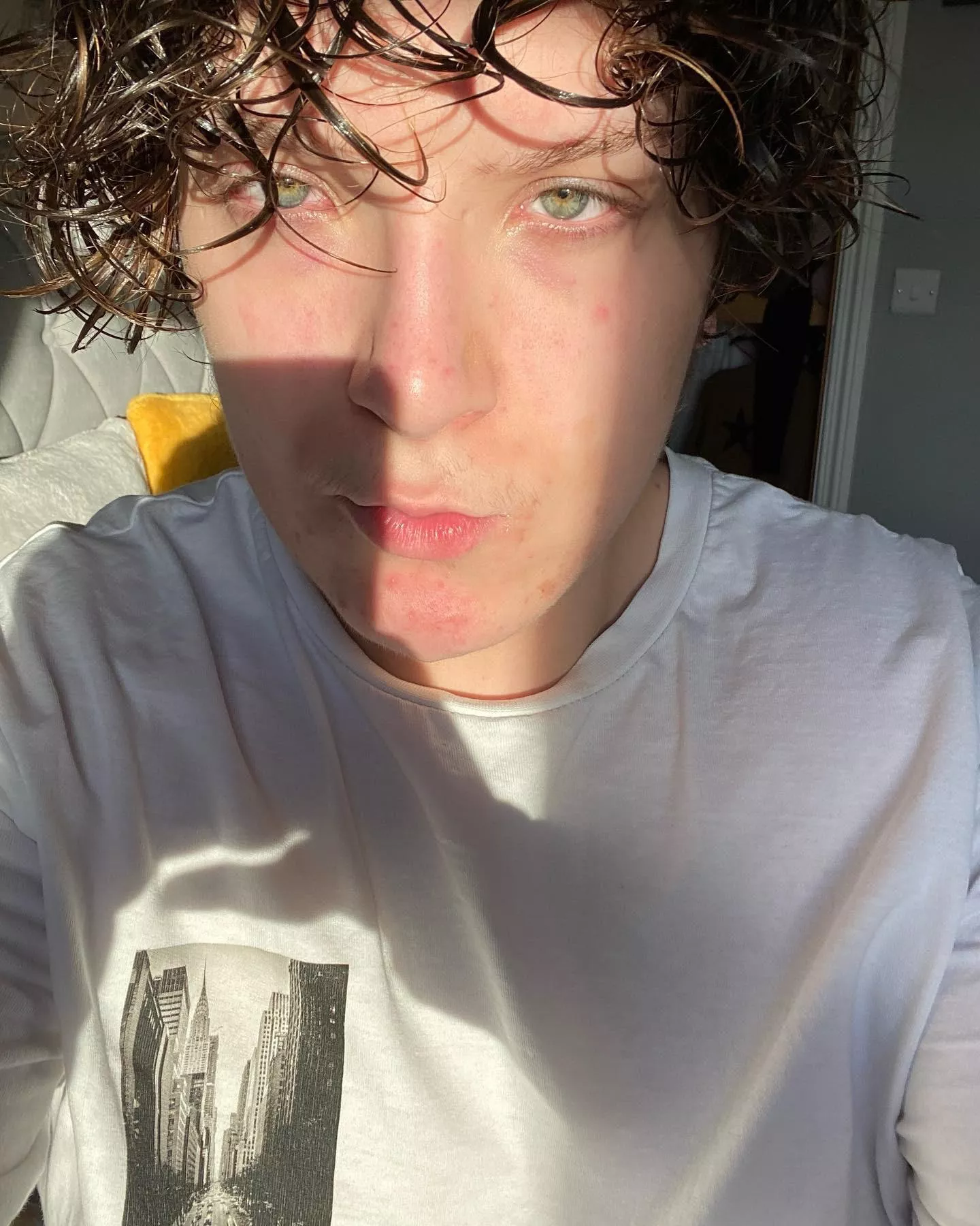 post shower curls 😚