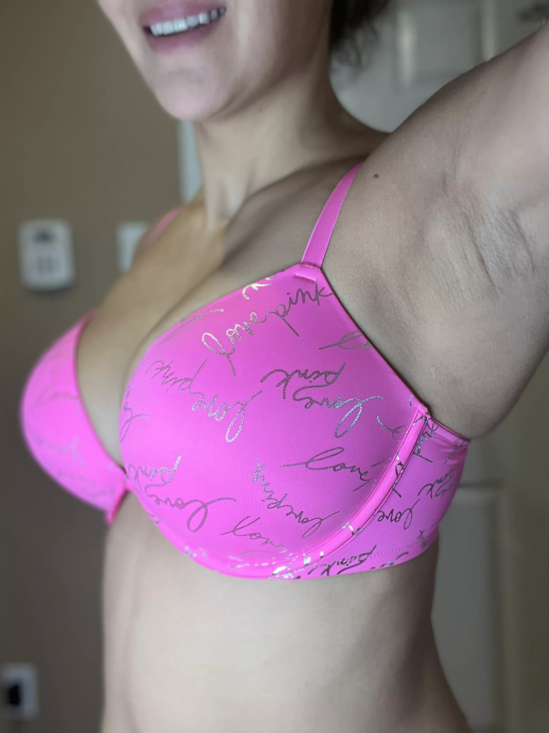 Pretty bra but I know that’s not what you’re looking at