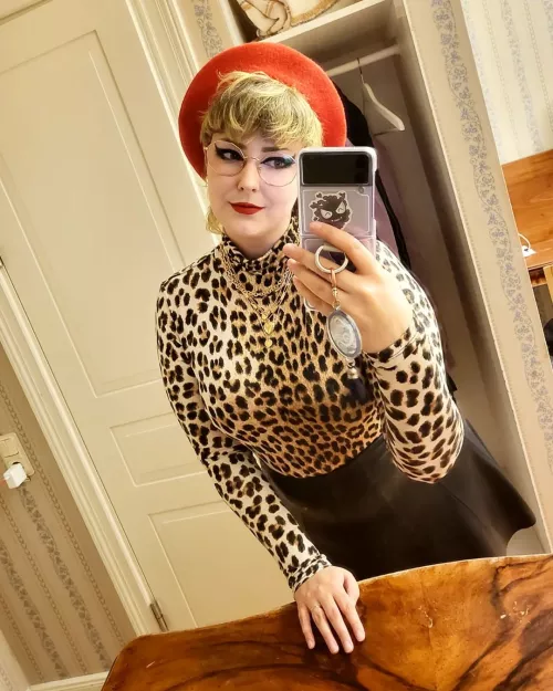 Ready to leave the house