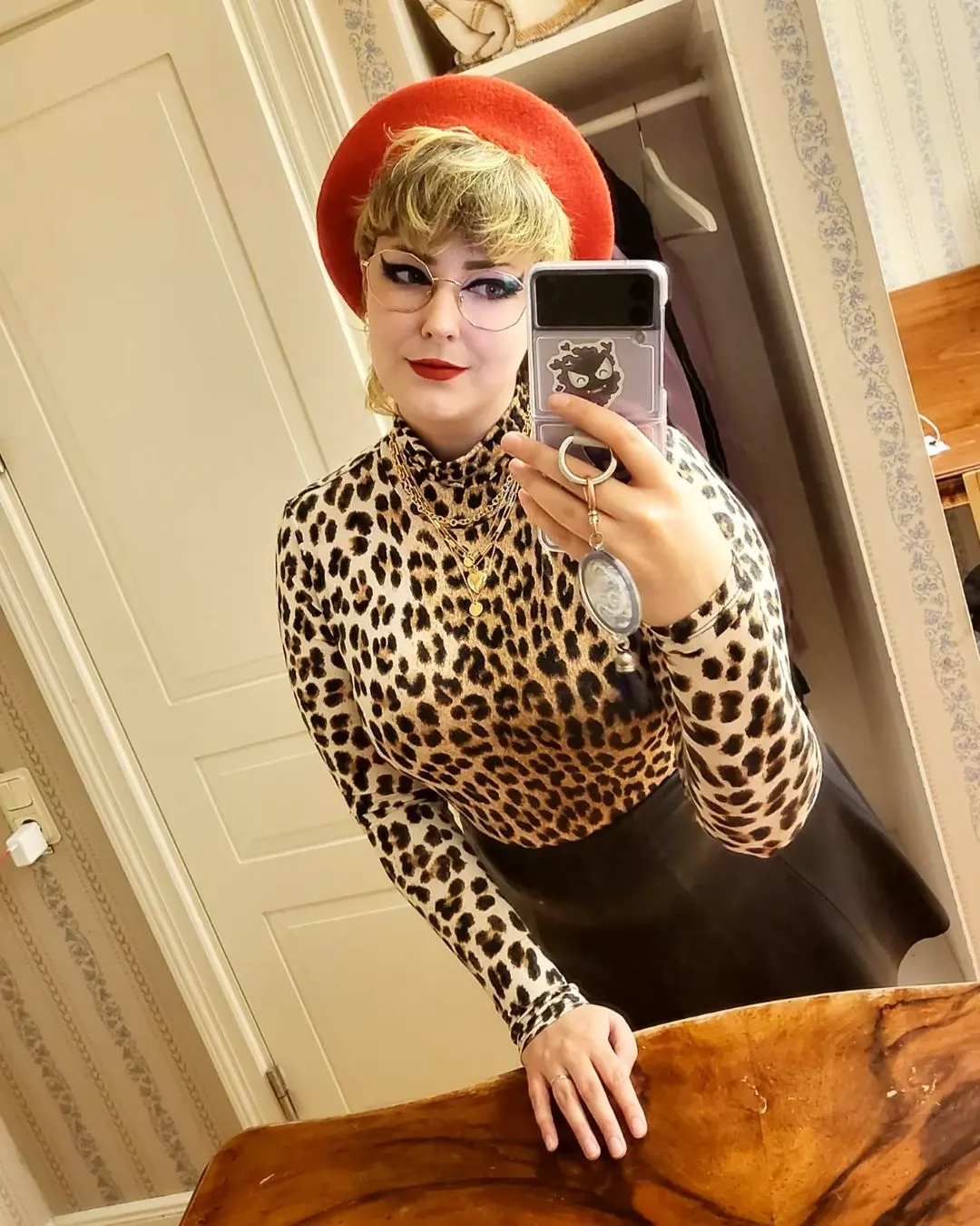 Ready to leave the house