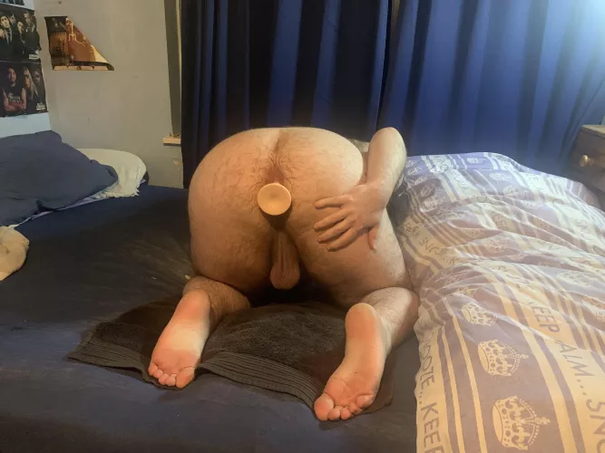 Santa got me exactly what I wanted. The biggest toy I have ever used!!!!! It took me a lot of lube & some patience but once it was in, it felt amazing. I look forward to making more content with this toy.